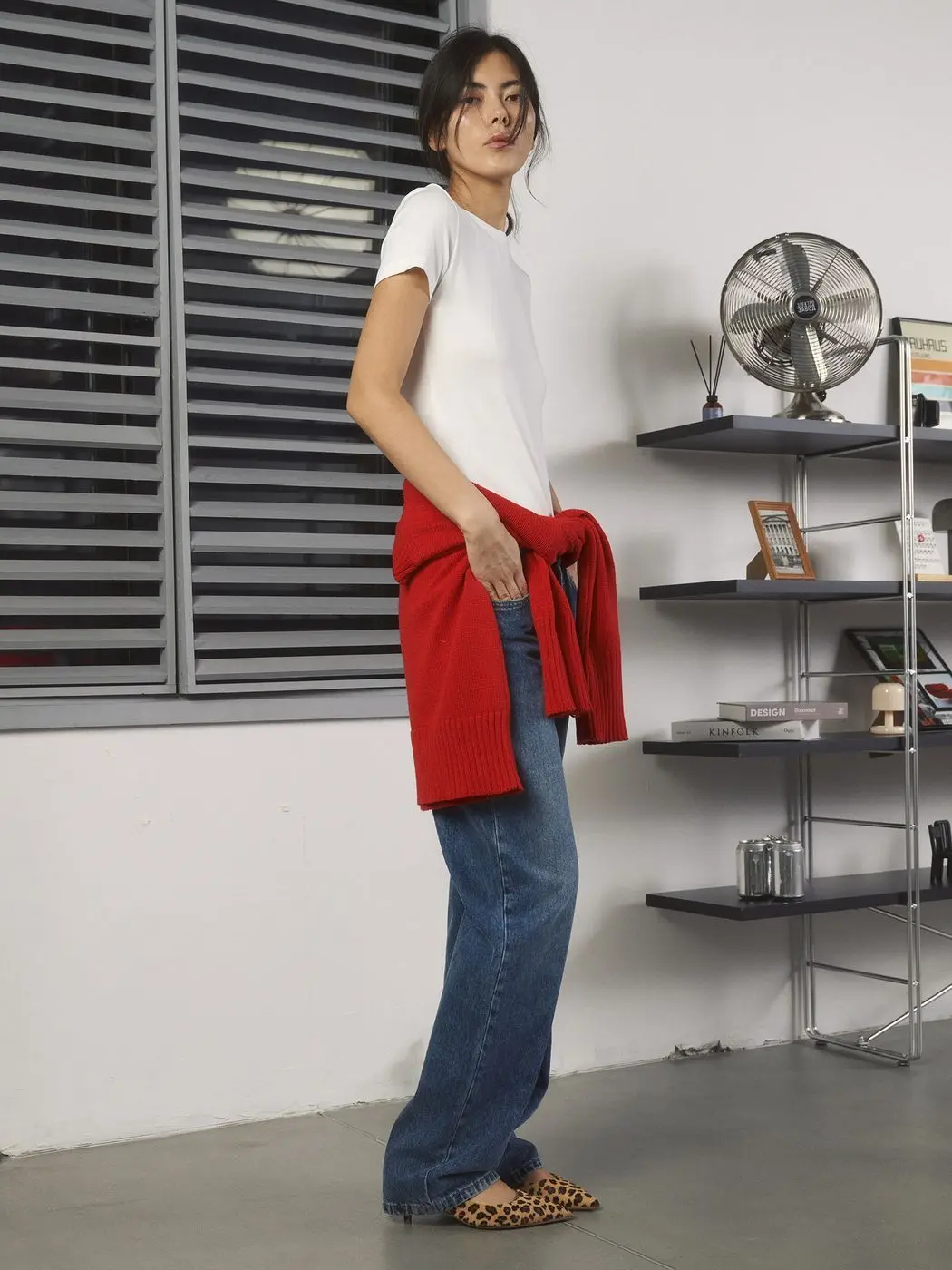 Футболка Slim fit, молочный