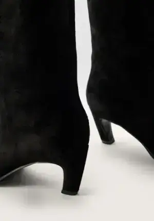 Сапоги Grate x Choux, черные замша