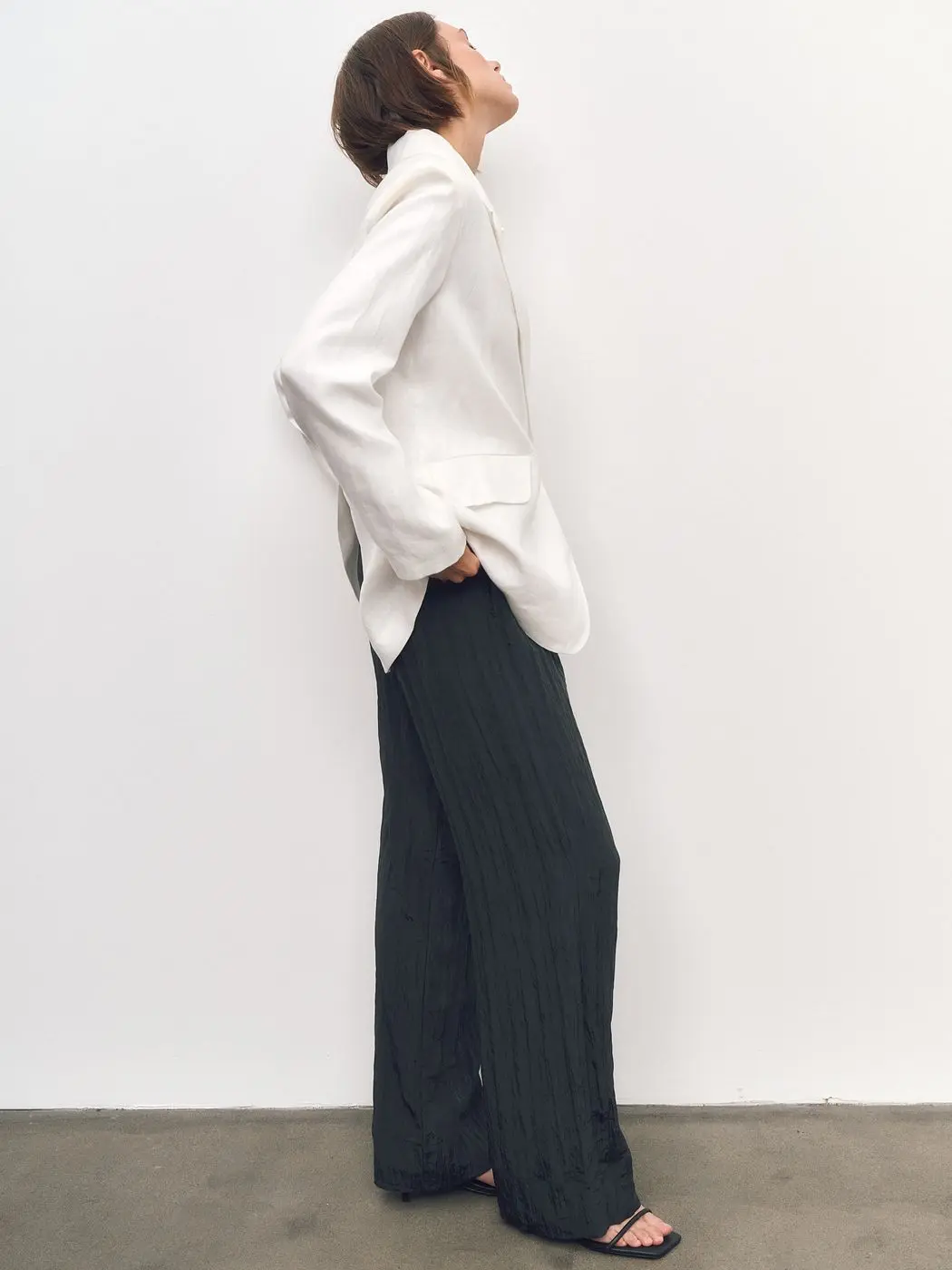 Брюки фактурные, графитовый