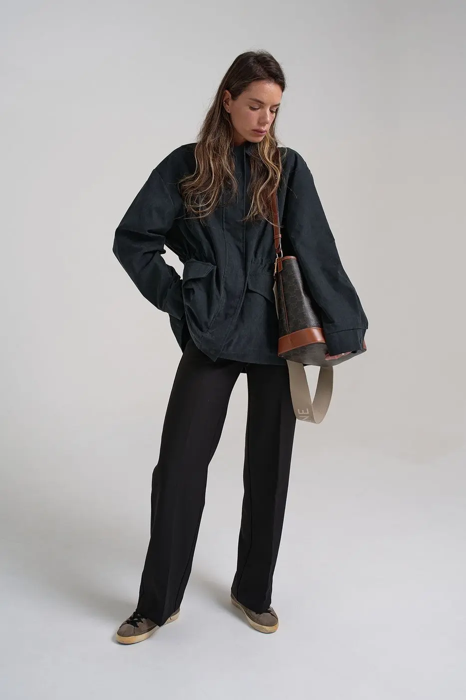 Парка, черный