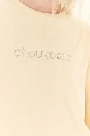 Футболка (Chouxcess 2.0), сливочная Футболка (Chouxcess 2.0), сливочная