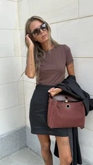 Футболка Slim fit, какао Футболка Slim fit, какао