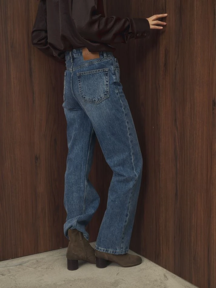 Джинсы, синий