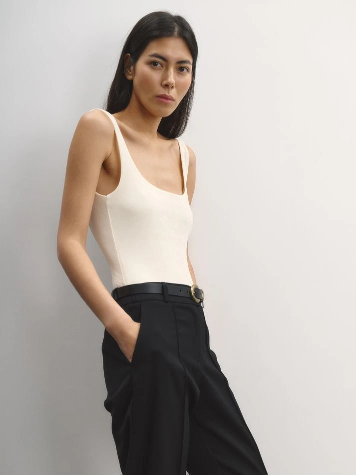 Боди мерцающее, молочный