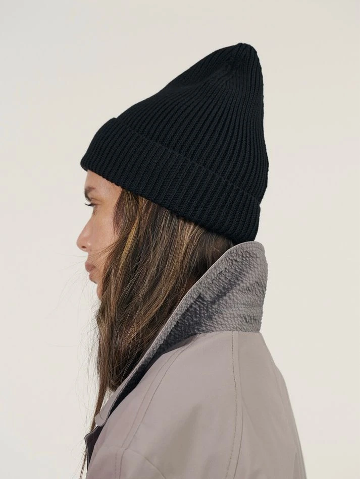 Шапка из хлопка, черный