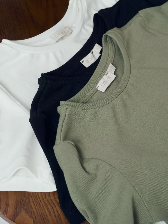Футболка Slim fit, оливковый