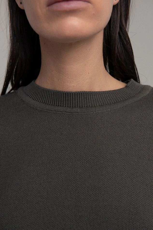 Футболка трикотажная, хаки