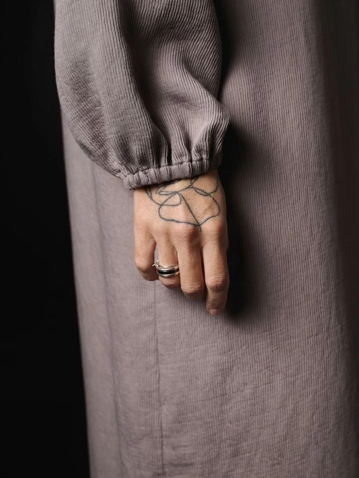 Платье на одно плечо, лавандовый