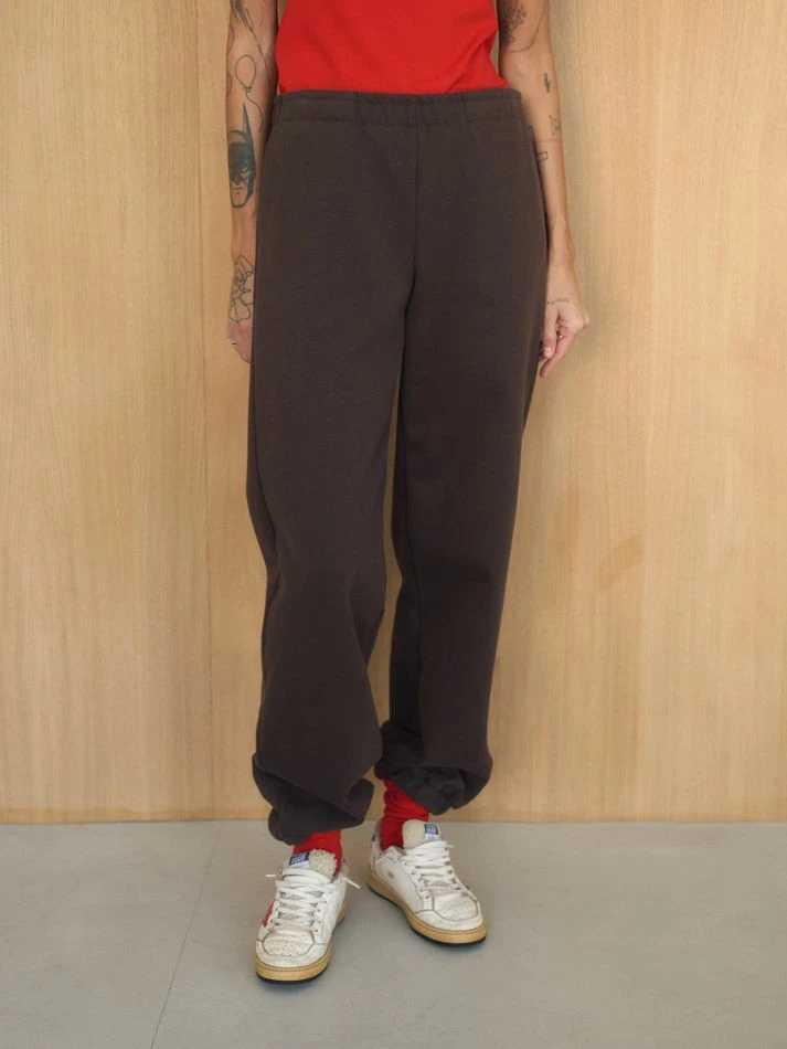 Костюм спортивный: худи на молнии+брюки, шоколадный