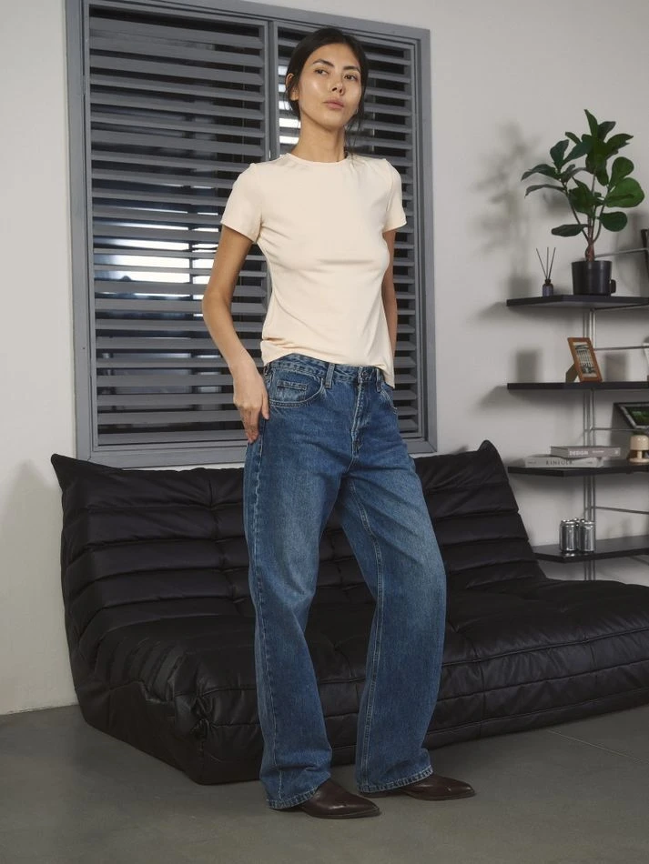 Футболка Slim fit, кремовый