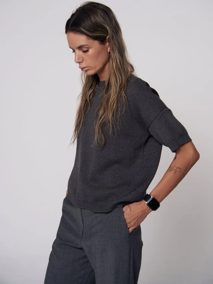 Футболка трикотажная, графитовый