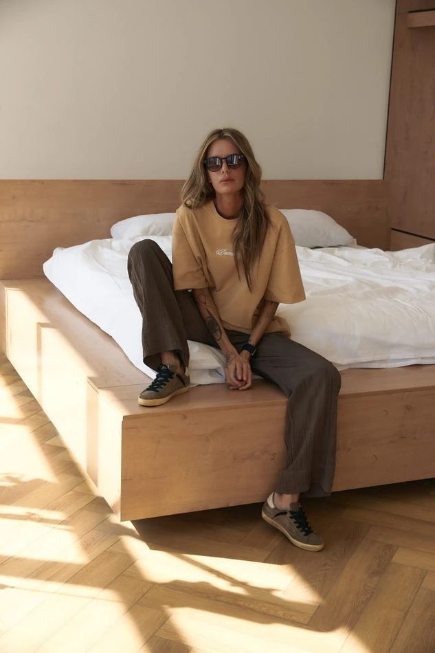 Футболка Duman Girl, песочный