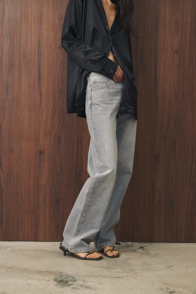 Рубашка из вискозы с английским воротником, черный