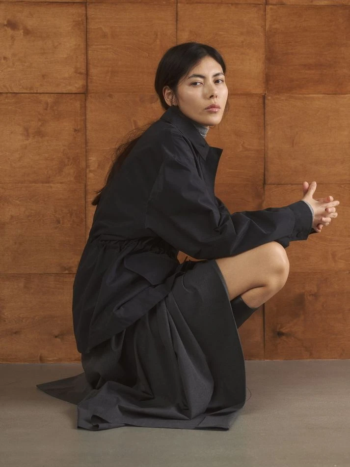 Парка, черный