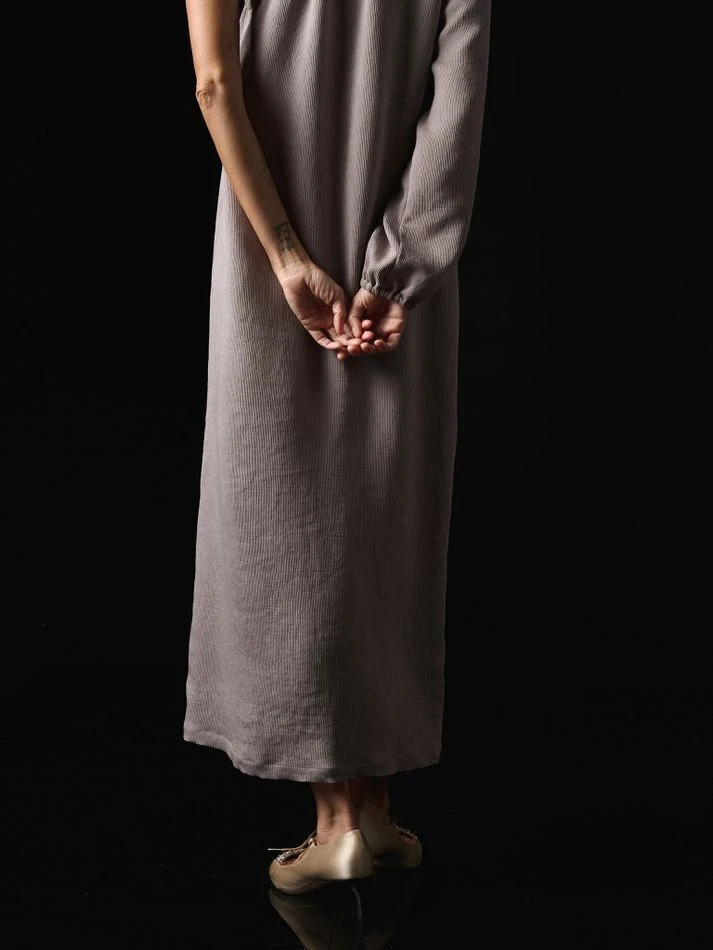 Платье на одно плечо, лавандовый