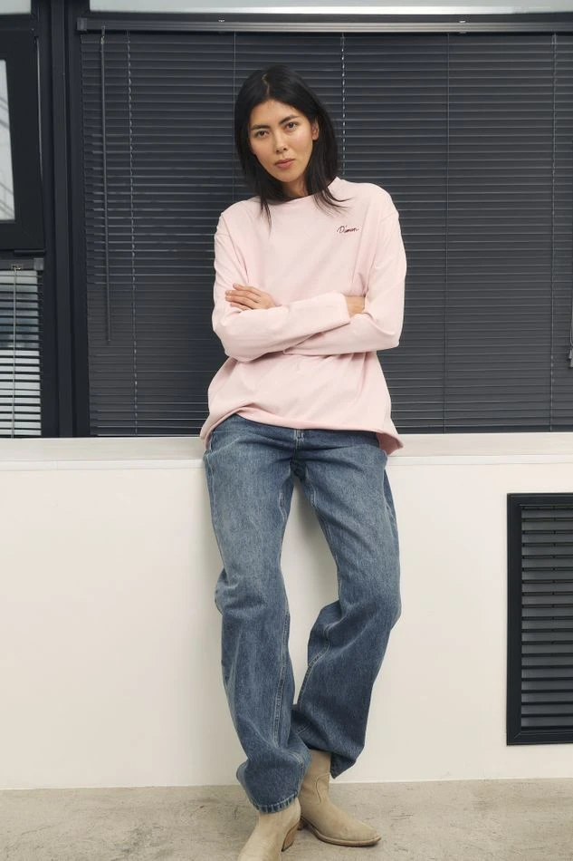 Лонгслив "DUMAN", нежно-розовый