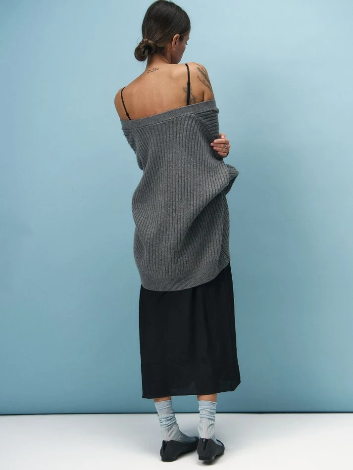 Комбинация с шелковым лифом, черный