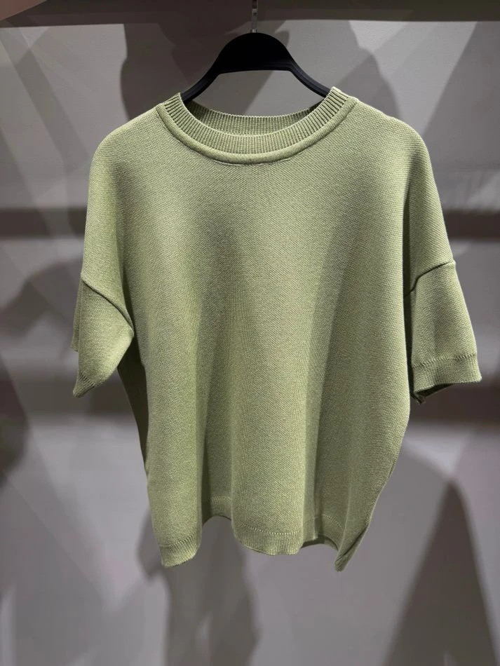 Футболка трикотажная, фисташковый