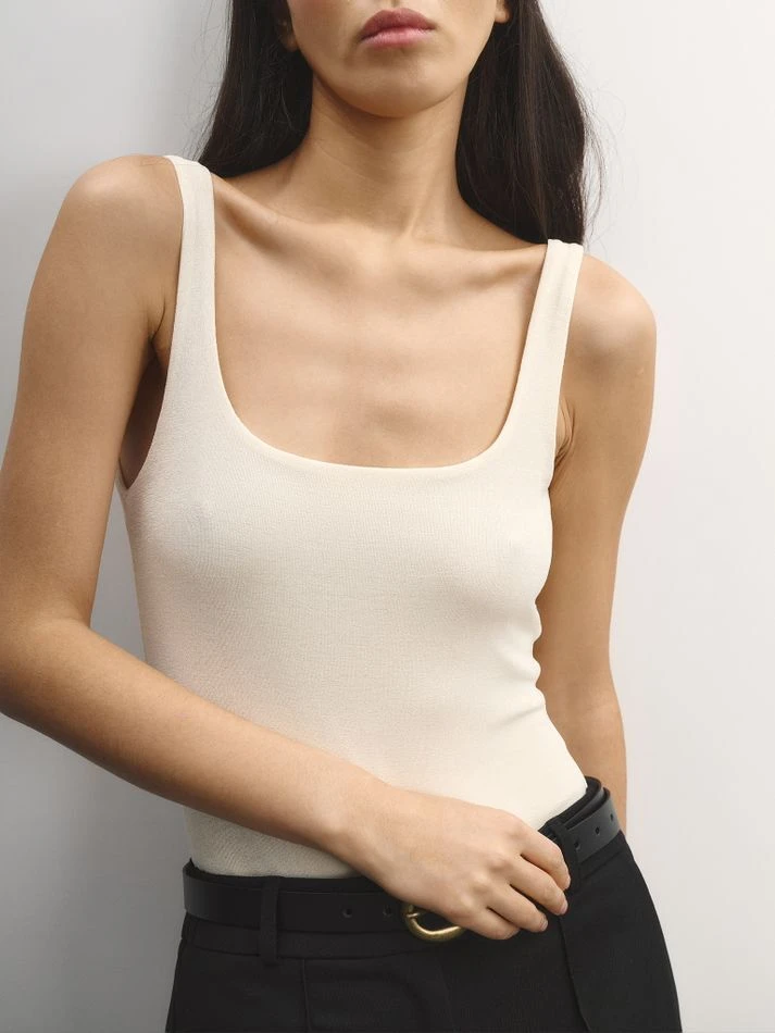 Боди мерцающее, молочный