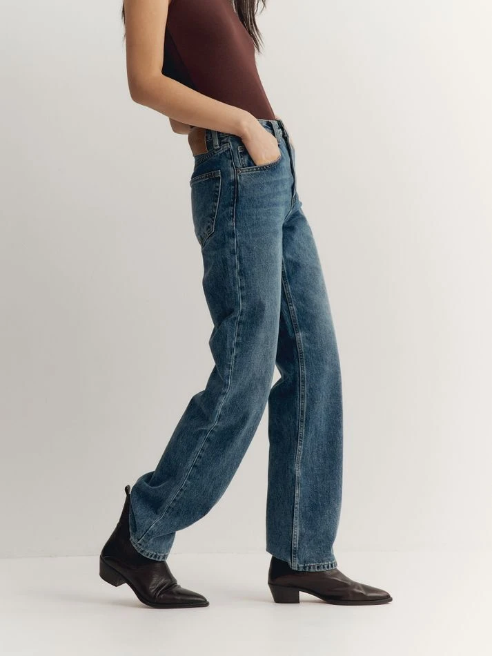 Джинсы, синий