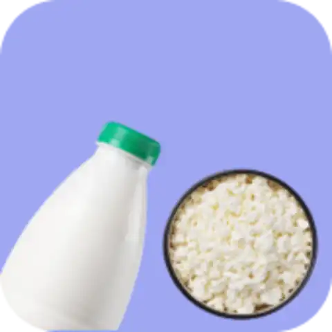 Кефир, творог