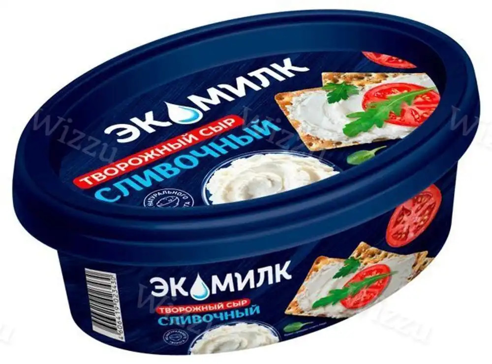 Сыр творожный Экомилк 60% 120гр
