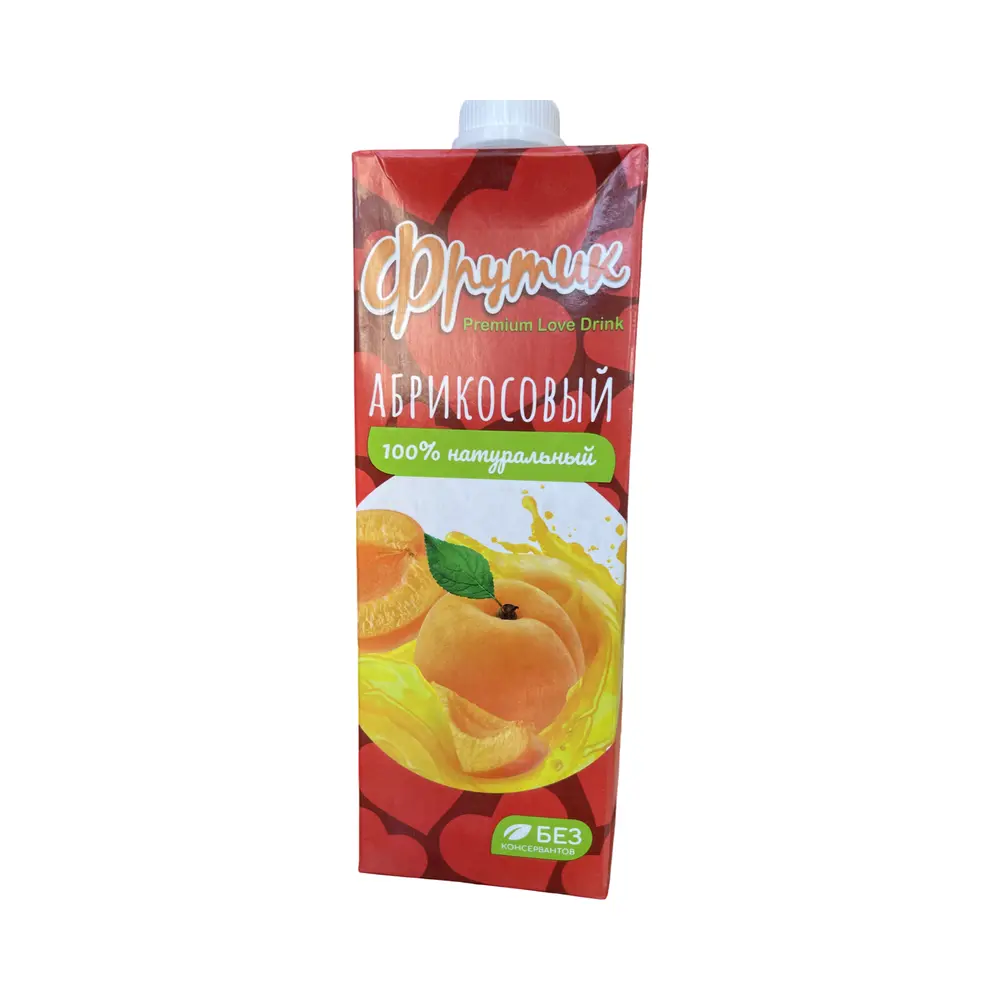 Напиток сокосодержащий абрикосовый, фрутик, 0.95л
