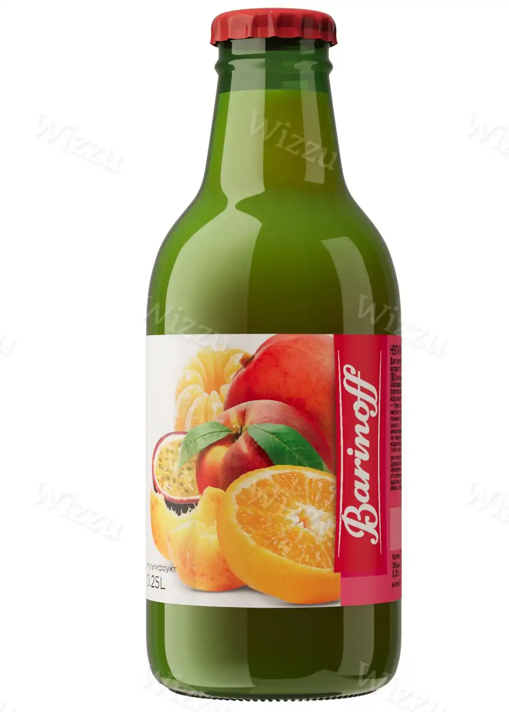 Нектар Баринофф ст/б 0,25л Мультифруктовый с мякотью