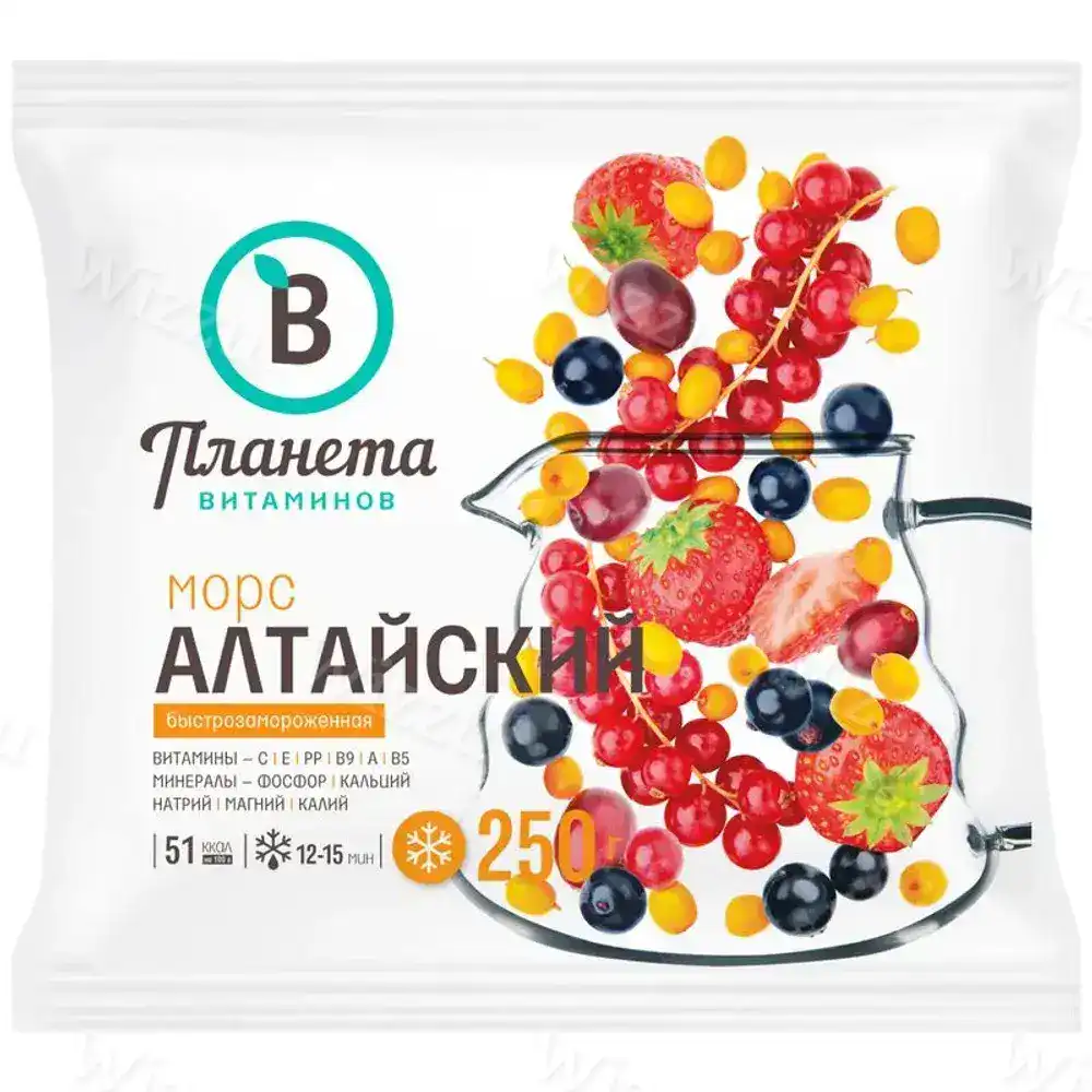 Морс Алтайский "Планета Витаминов" зам.250гр