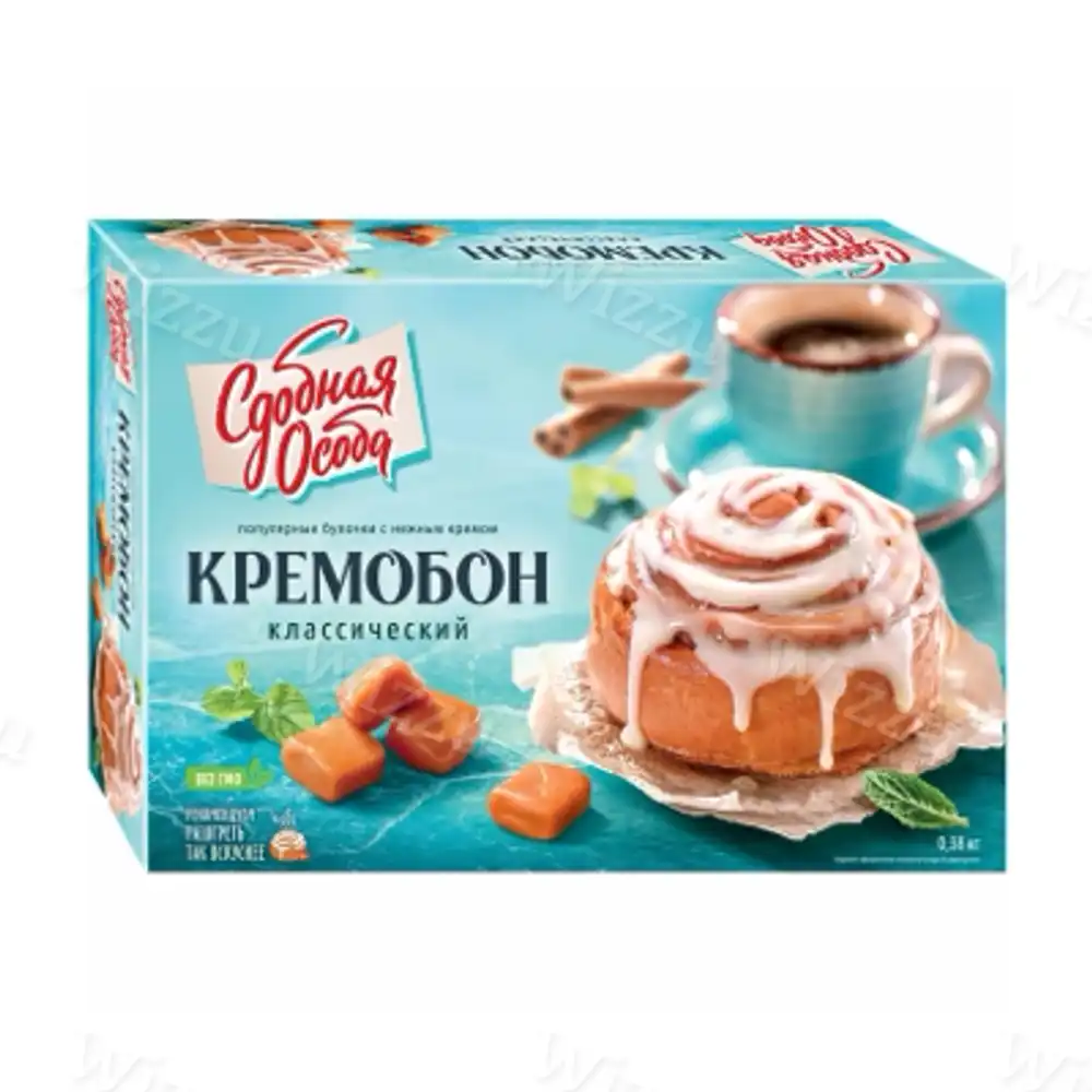 Булочки Кремобон "Сдобная Особа" классический вкус 380г