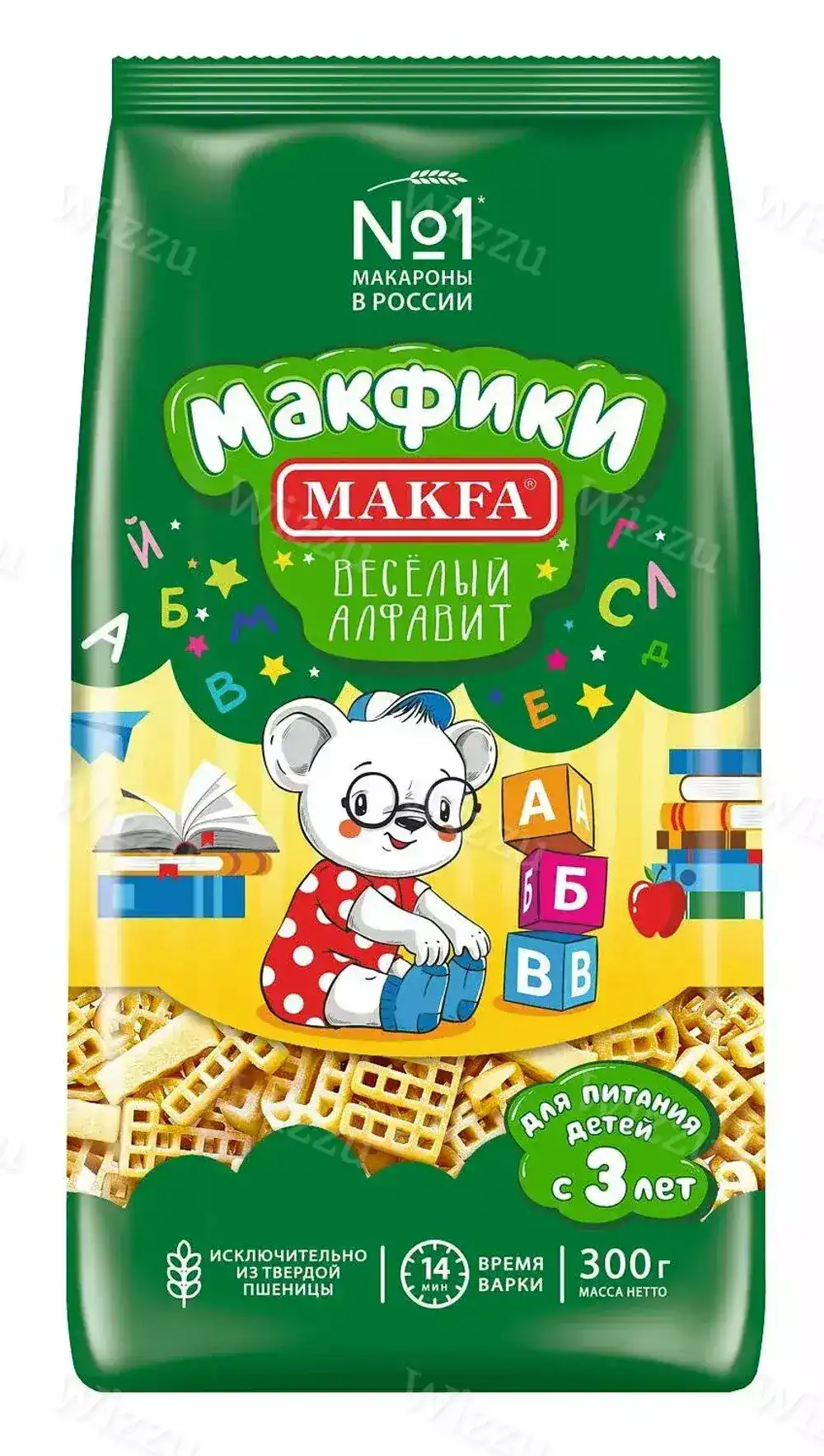 Мак изд Макфа Макфики Веселый алфавит 300г, шт