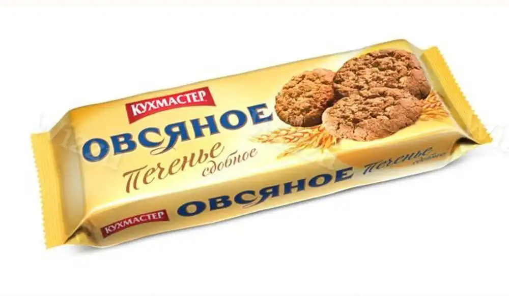 Печенье Кухмастер Овсяное 270г, шт