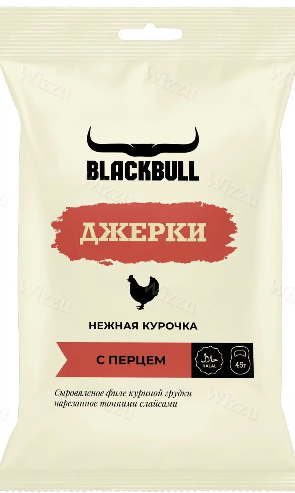 Джерки Куринные с перцем 45гр 12шт