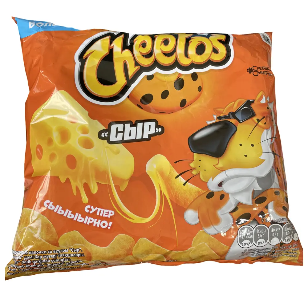 Кукурузные палочки Cheetos со вкусом "сыр", 130г