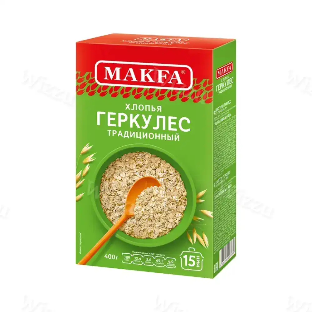 Хлопья Макфа овсяные 400г, шт