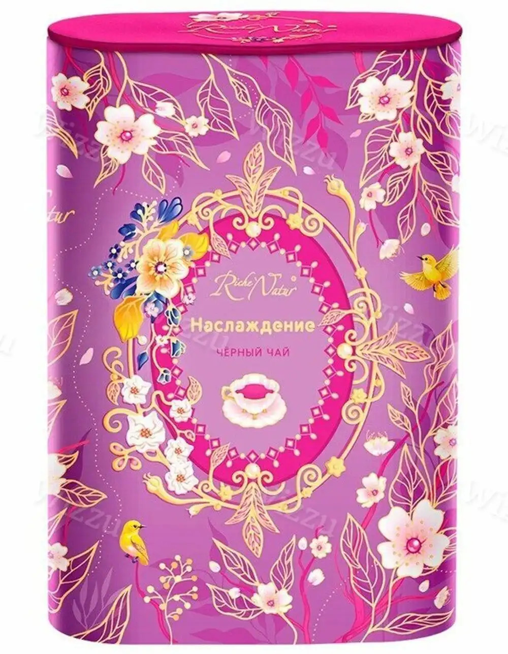 Черный чай крупнолистовой Pleasure Riche Natur ж/б 100гр