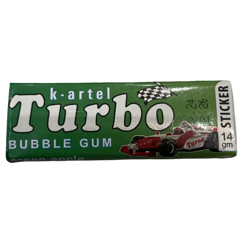 Жевательная резинка "Turbo sticker" (Ассорти)