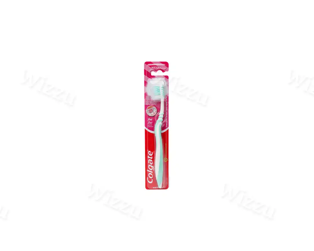 Зубная щетка Колгейт Зиг-Заг забота о деснах средней жестк.
