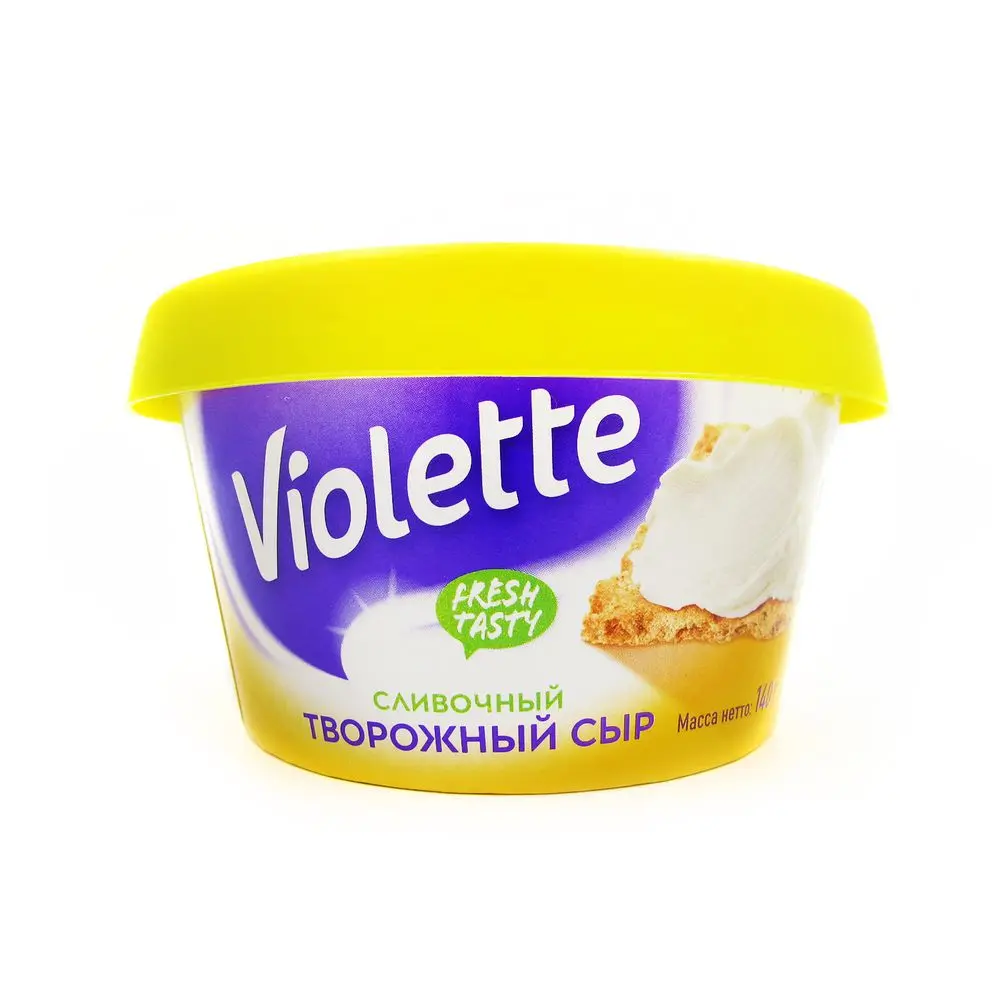 Сыр творожный Violette сливочный 70%, 180г