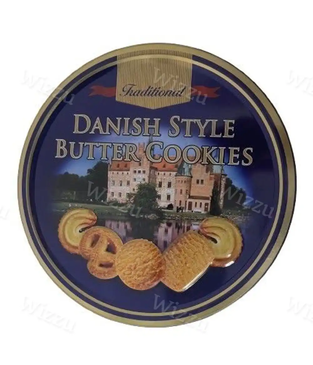 Carillo Butter Сливочное печенье жб Golden Danish 340гр (овал)
