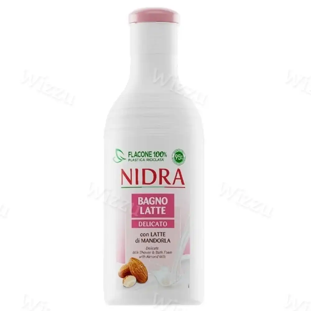 Пена-молочко для ванны "Nidra" мендальное молоко 750мл