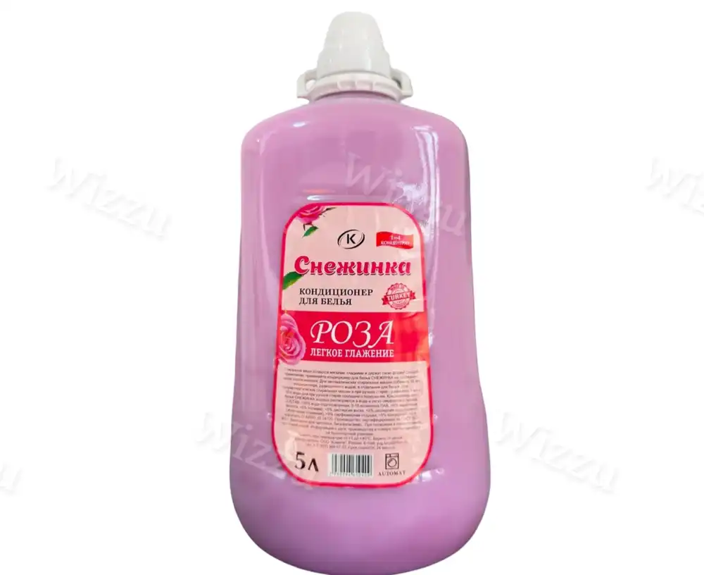 Кондиционер для белья Снежинка Роза 5л