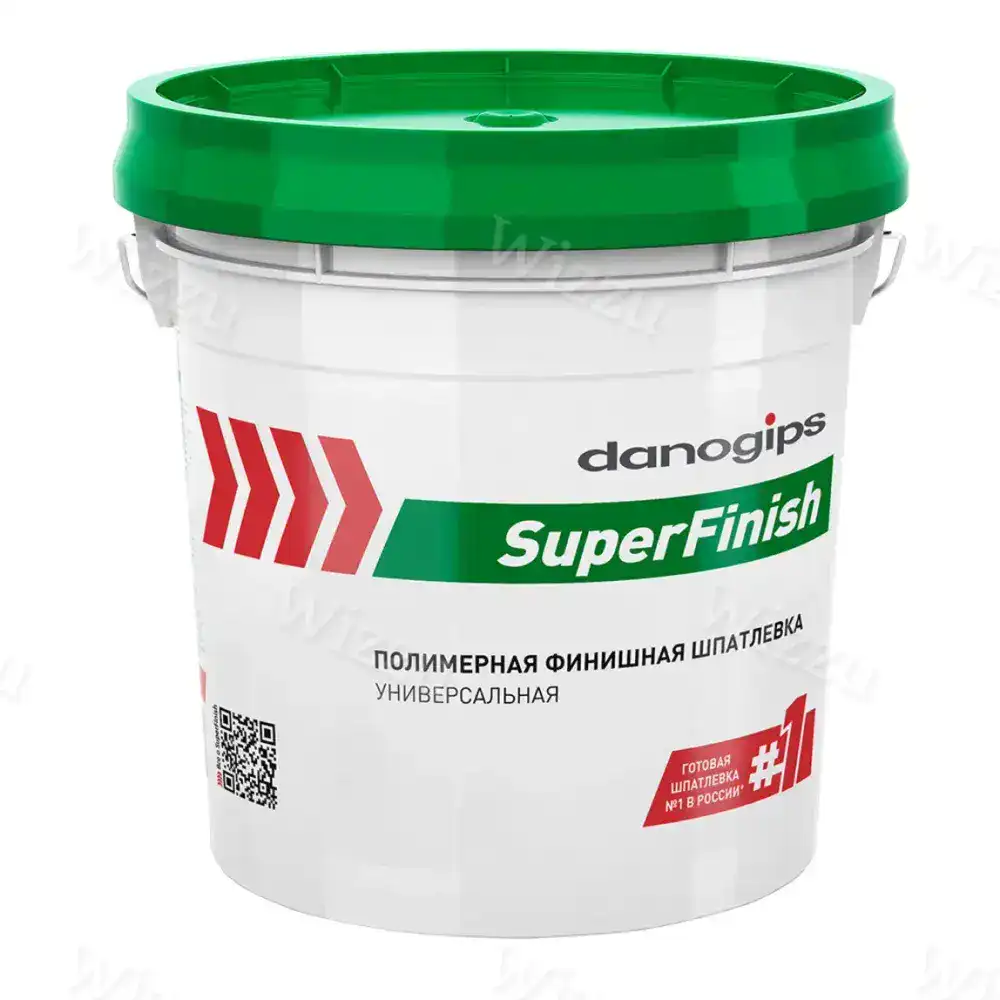 Шпатлевка Danogips SuperFinish универсальная 17 л/28 кг