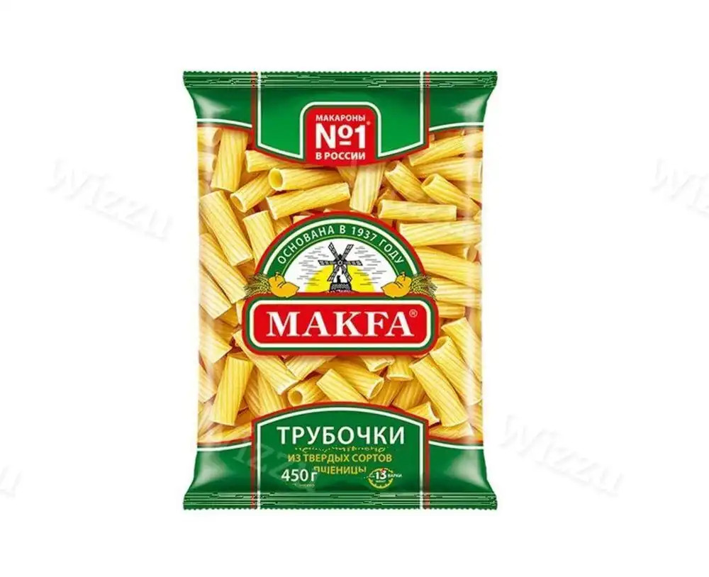 Макар Изд Трубочки Макфа 450г
