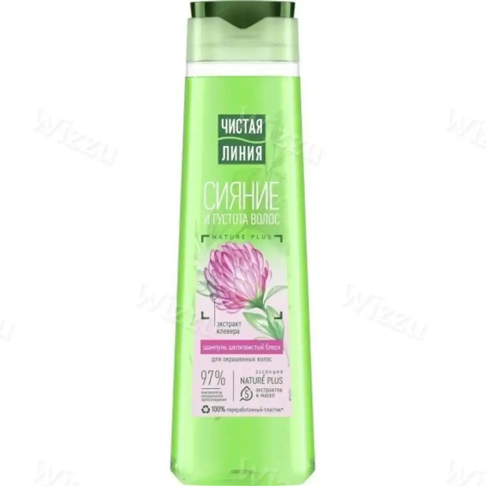 Шампунь ЧЛ 400мл Клевер шелковистый блеск, шт