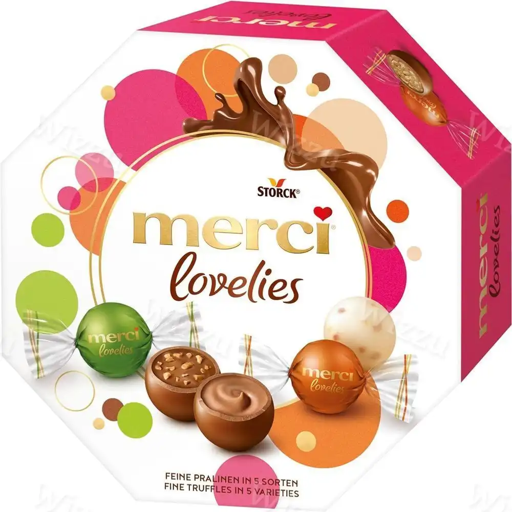 Конфеты stork Merci Lovelies Assorty 185гр