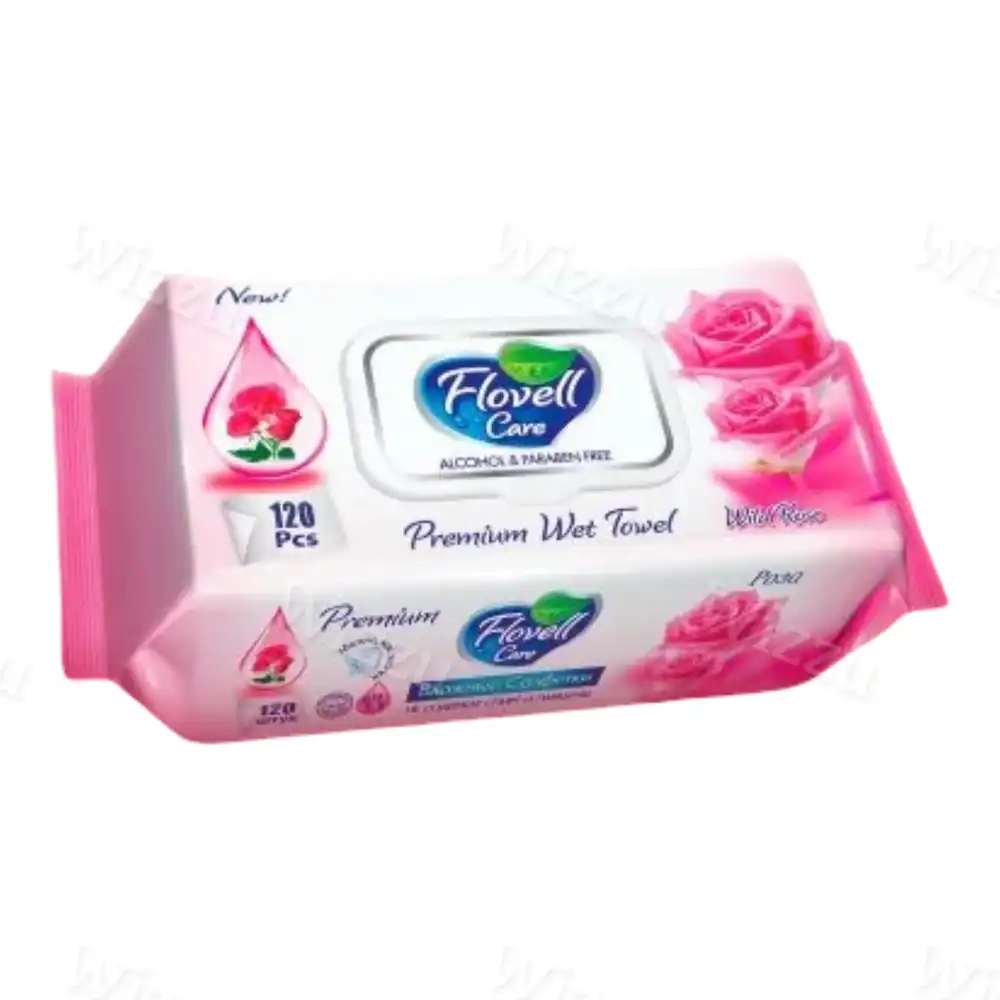 Салфетки влажные "Flovell Care" Womens 120шт