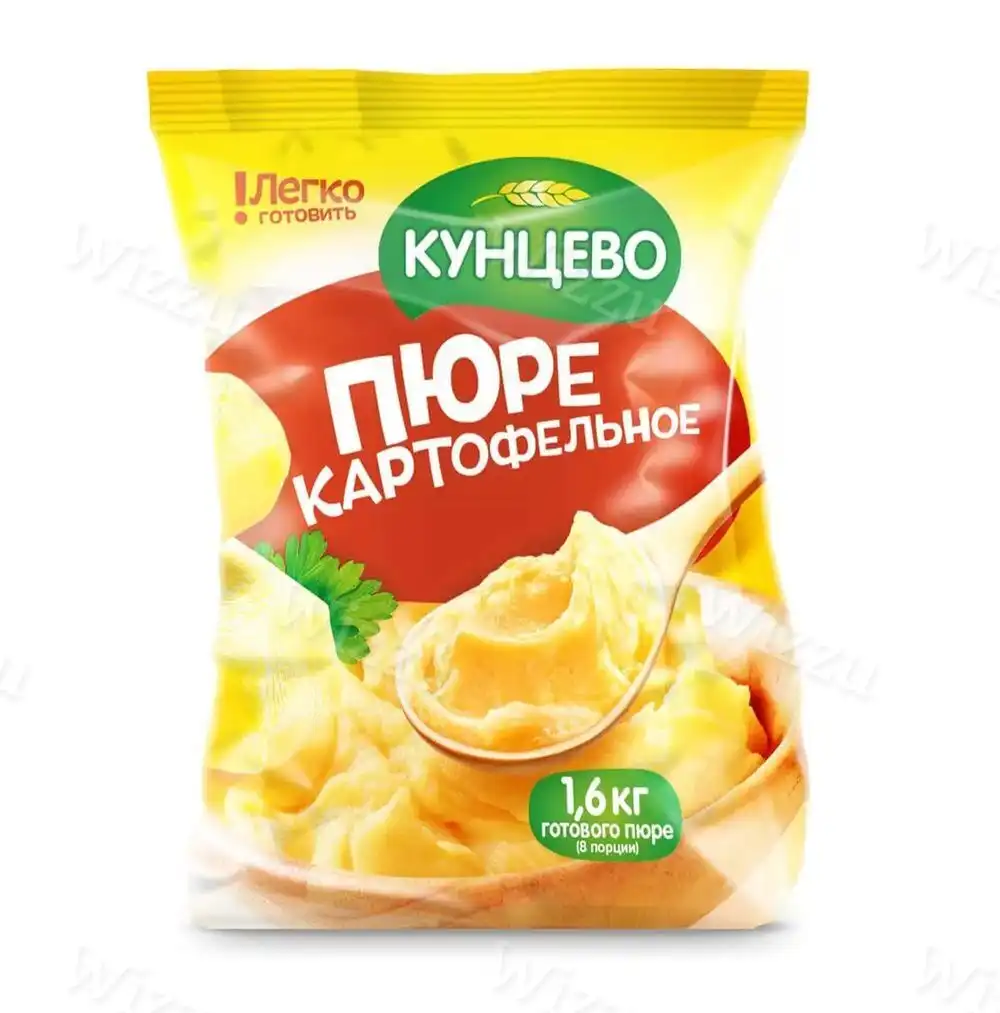 Пюре картофельное Кунцево с молоком 240гр, шт