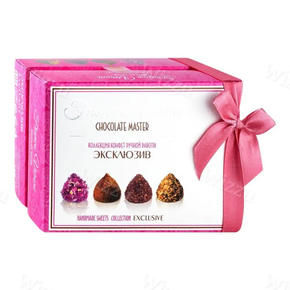 Набор конфет Эксклюзив Франко Верони сундук (розовый) 125гр