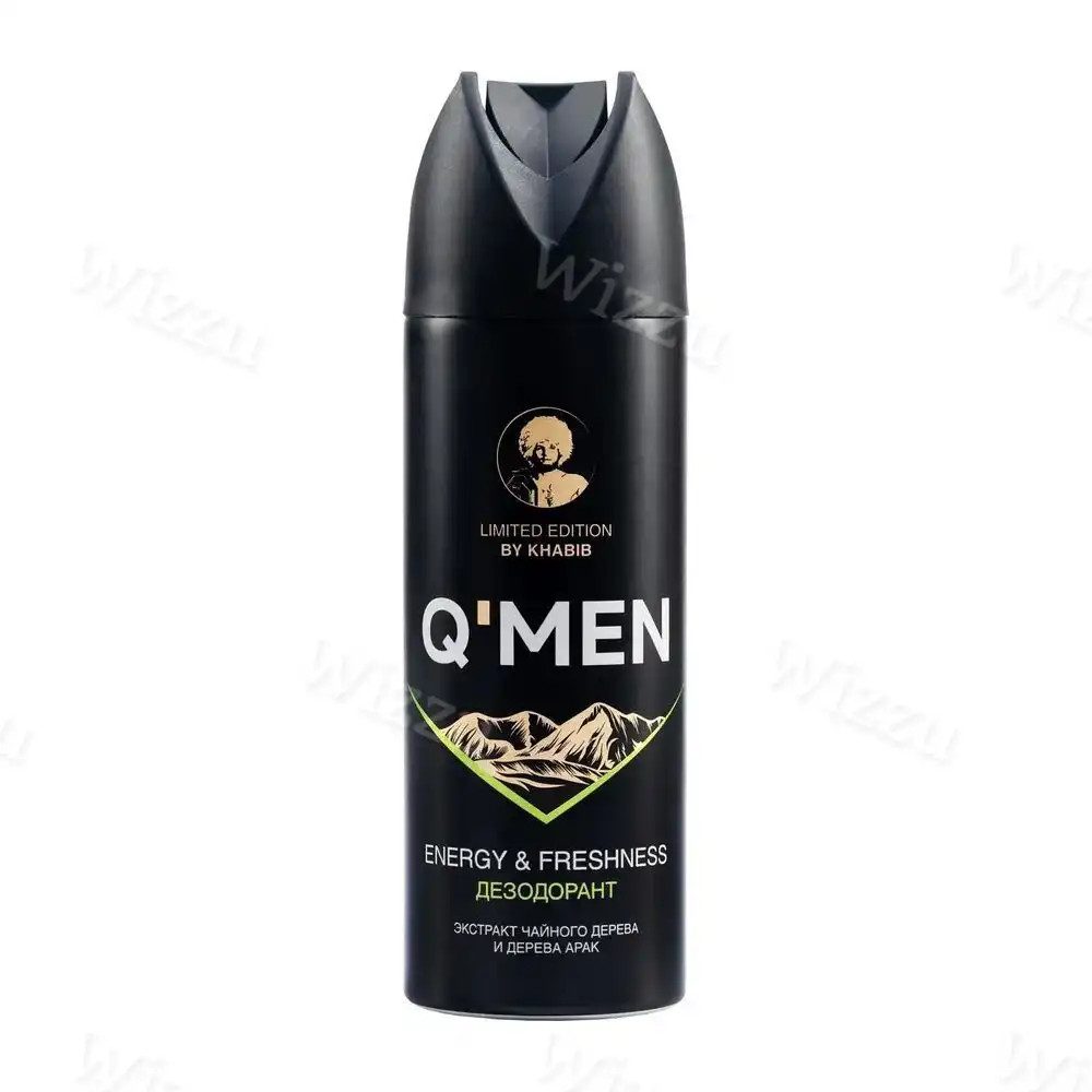 Дезодорант QMen Energy&Freshness 200мл